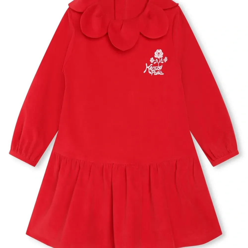 Бархатное платье Festive с вышивкой