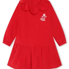 Бархатное платье Festive с вышивкой