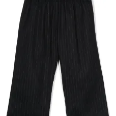 Брюки с нашивкой-логотипом