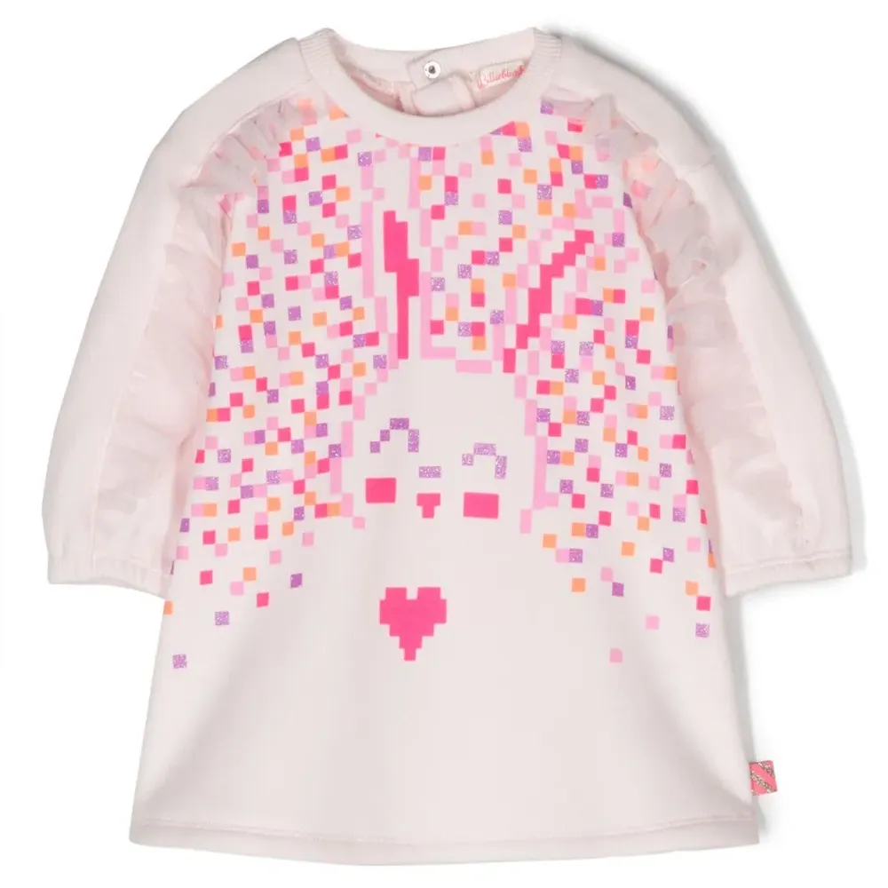 Платье с графичным принтом