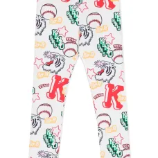 Легинсы с графичным принтом