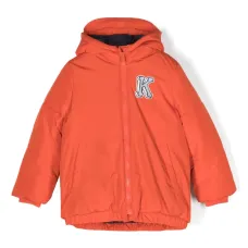 Куртка с капюшоном и логотипом