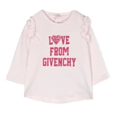 Футболка с длинными рукавами и логотипом