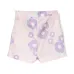 Шорты с оборками и цветочным принтом