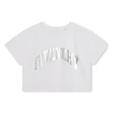 Укороченная футболка с логотипом Укороченная футболка с логотипом