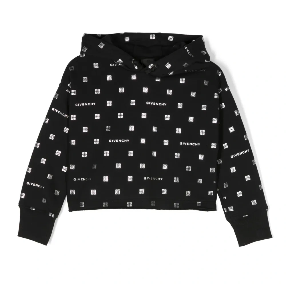 Худи с кулиской и монограммой