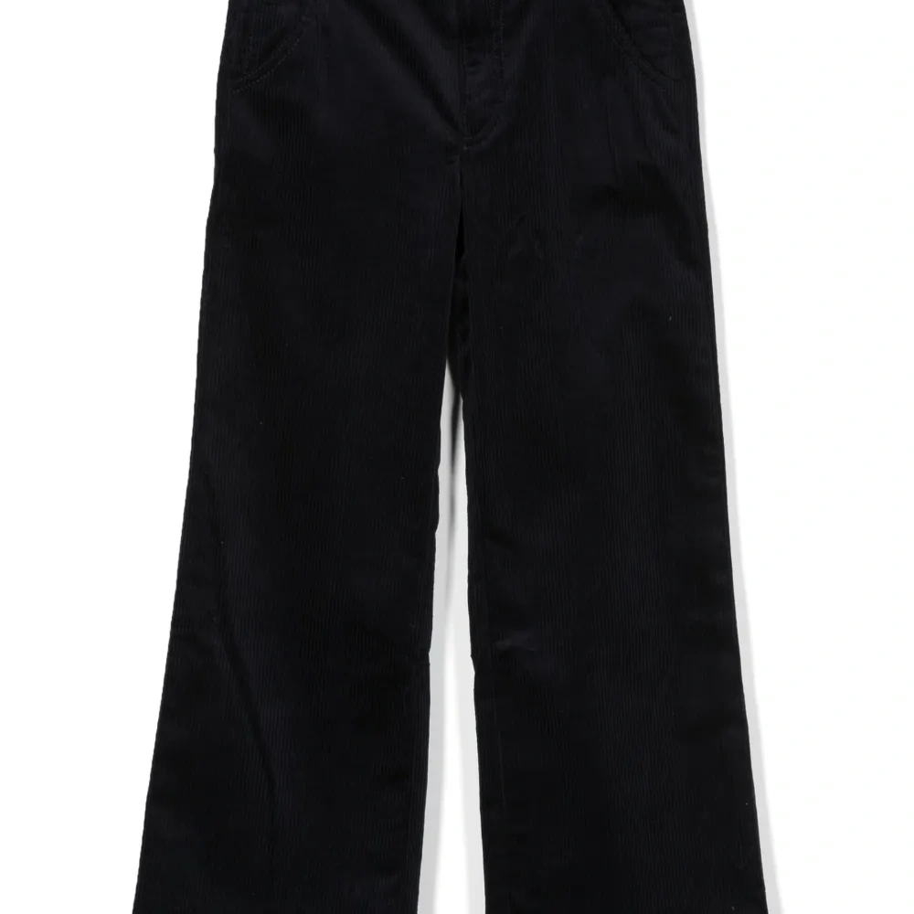 Вельветовые брюки широкого кроя