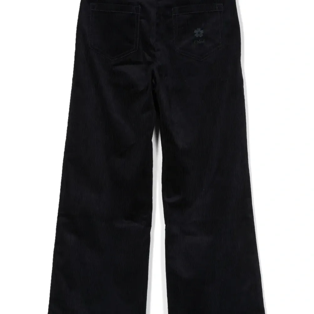 Вельветовые брюки широкого кроя