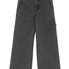 Прямые джинсы с нашивкой-логотипом Прямые джинсы с нашивкой-логотипом