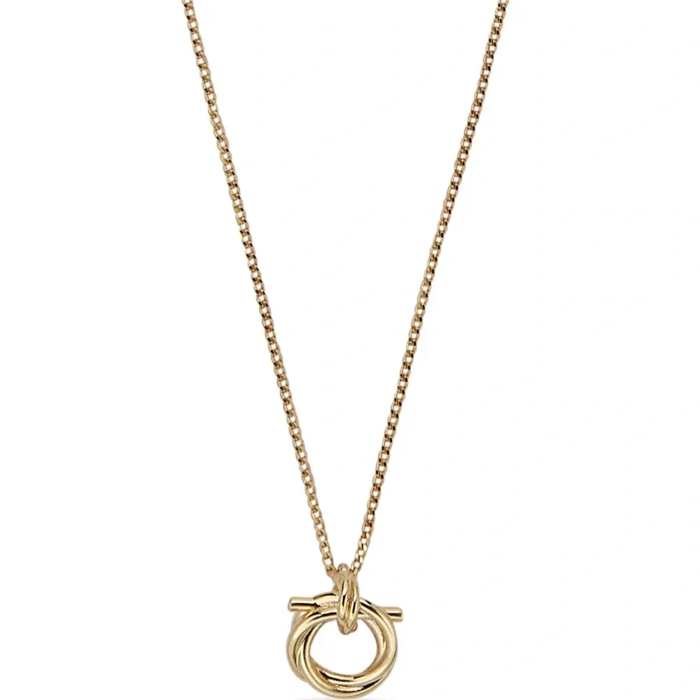 Колье с подвеской Gancini