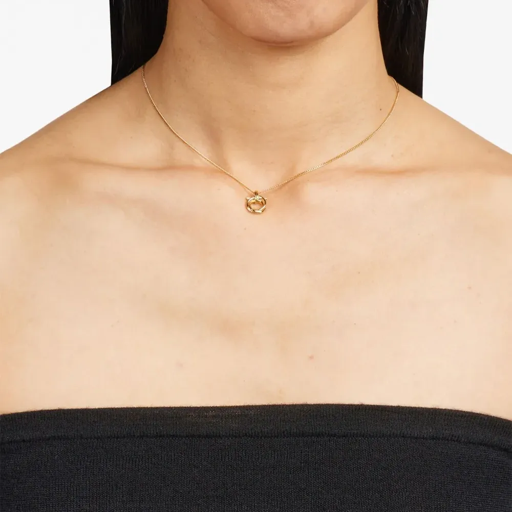 Колье с подвеской Gancini