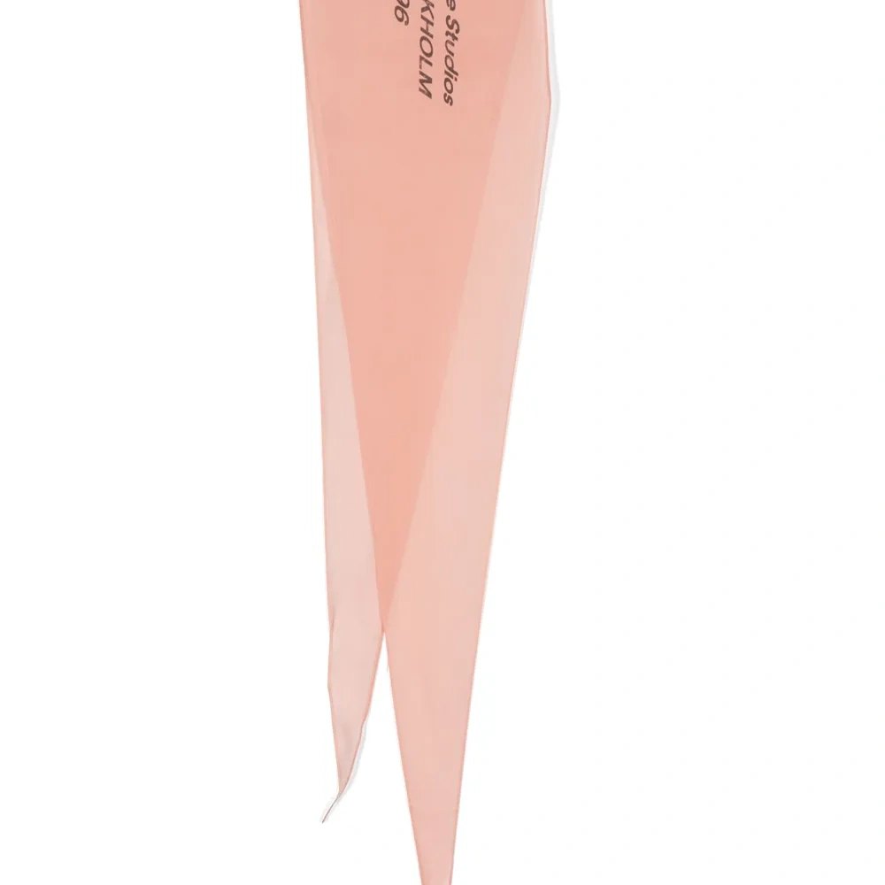 Шелковый платок с логотипом