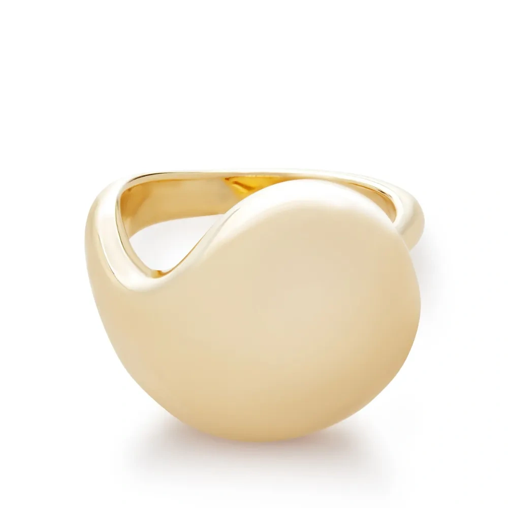 Позолоченное кольцо Nura