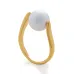 Кольцо Nura с жемчугом