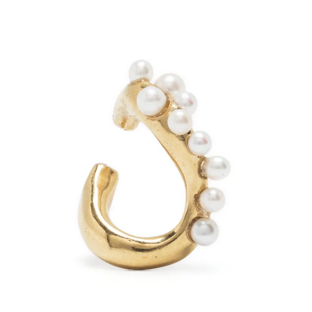 Серьга-кафф Wave Cluster Link Small