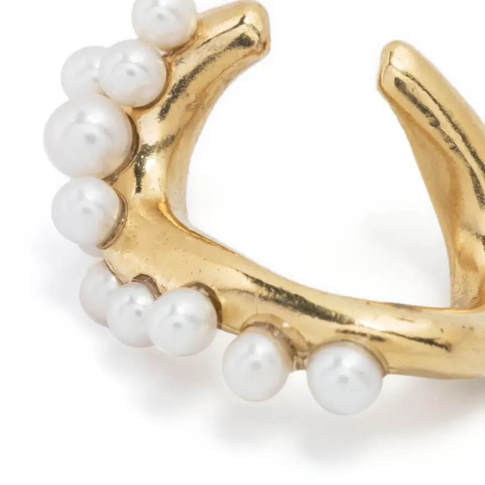 Серьга-кафф Wave Cluster Link Small