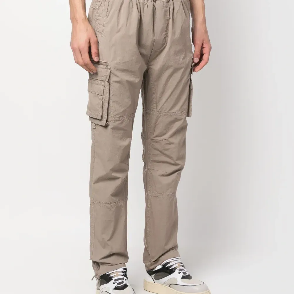 Брюки карго с эластичным поясом