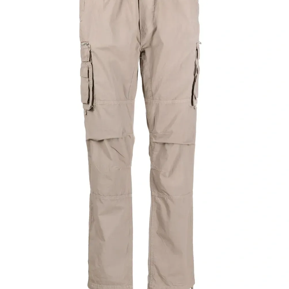 Брюки карго с эластичным поясом