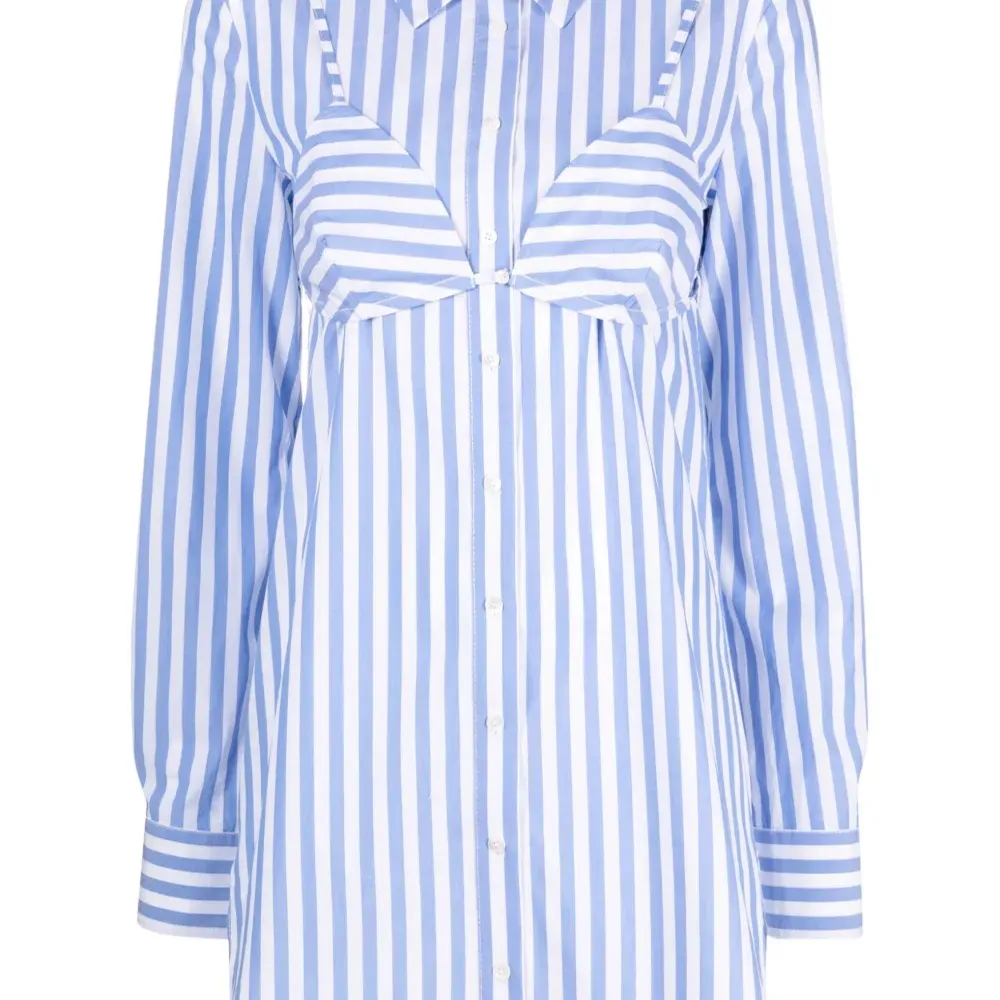 Поплиновое платье-рубашка Alita в полоску