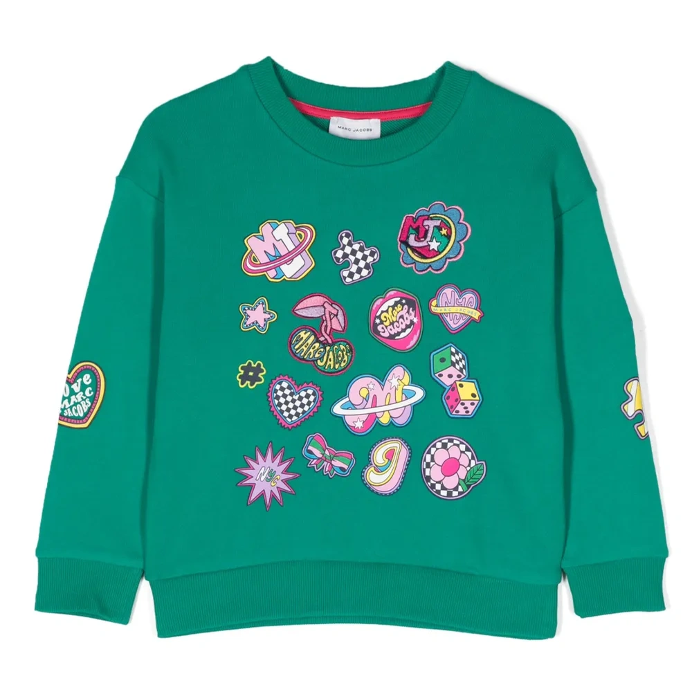 Толстовка с нашивкой-логотипом