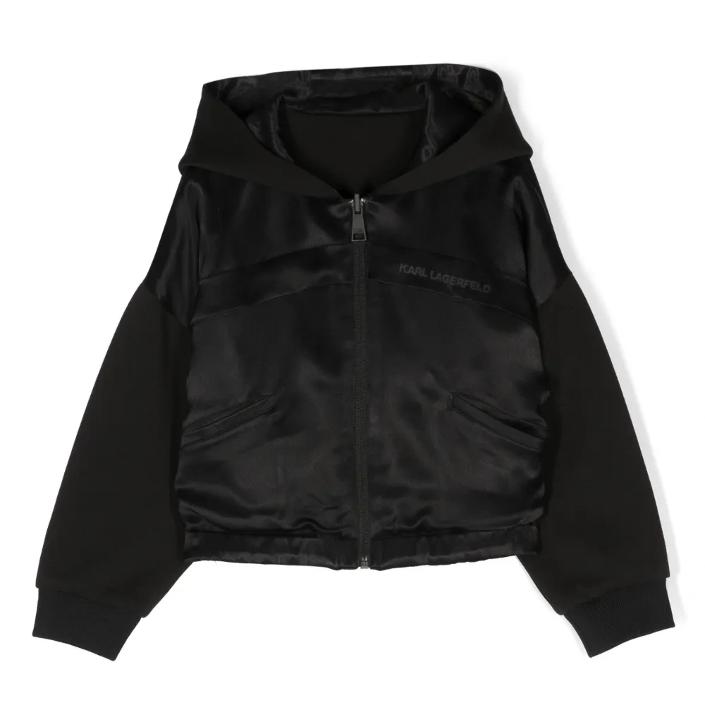 Куртка с капюшоном и принтом Forever Karl