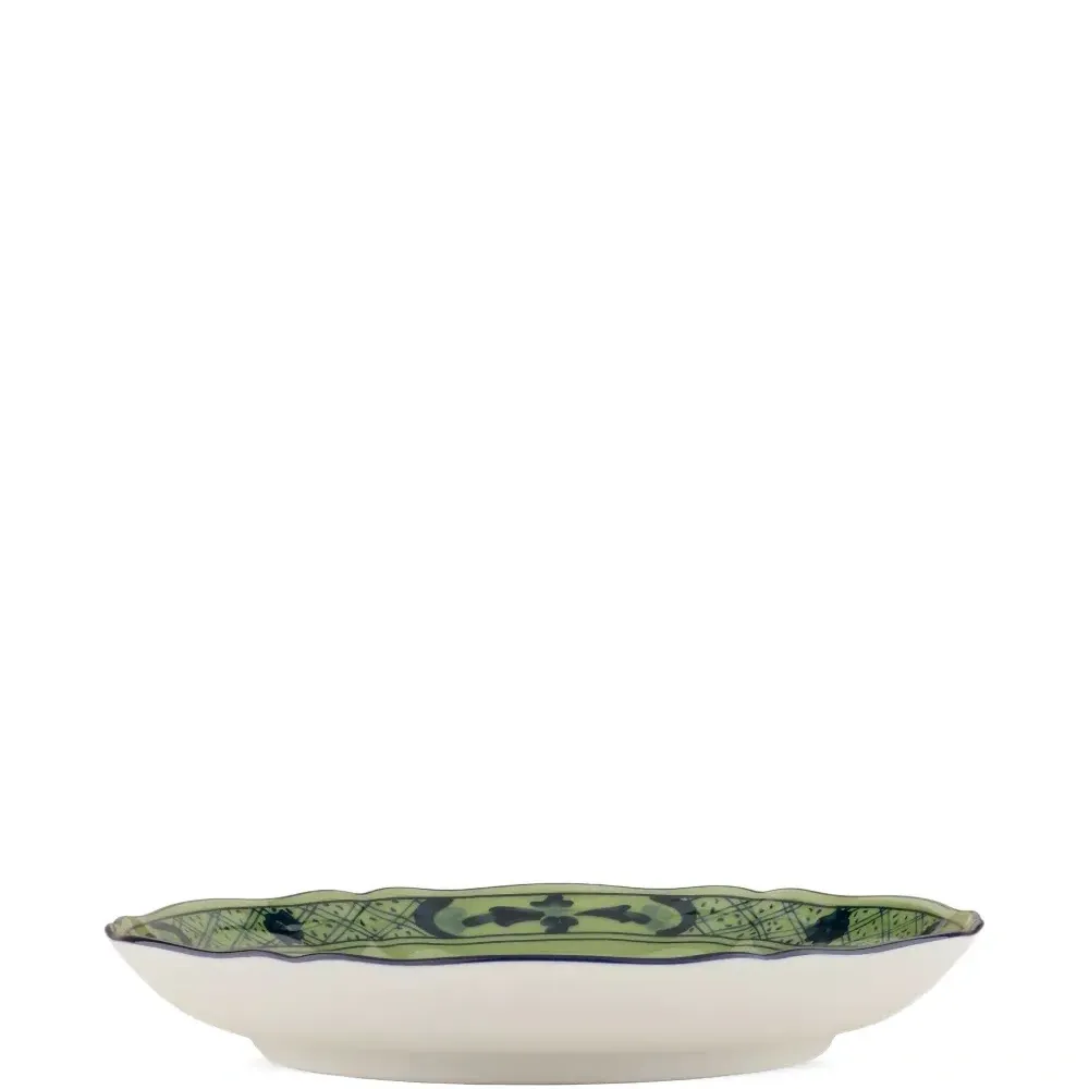 Блюдце с цветочным принтом (15 см)