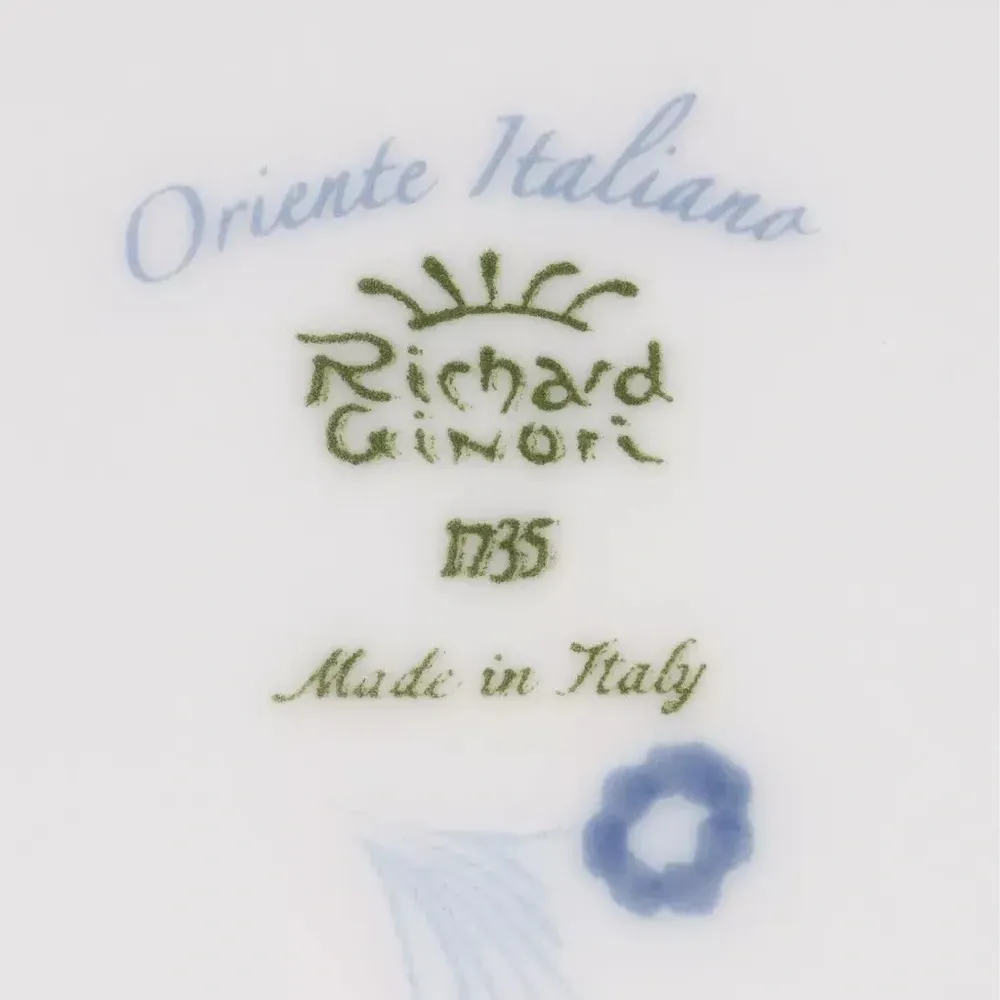 Блюдце с цветочным принтом (15 см)