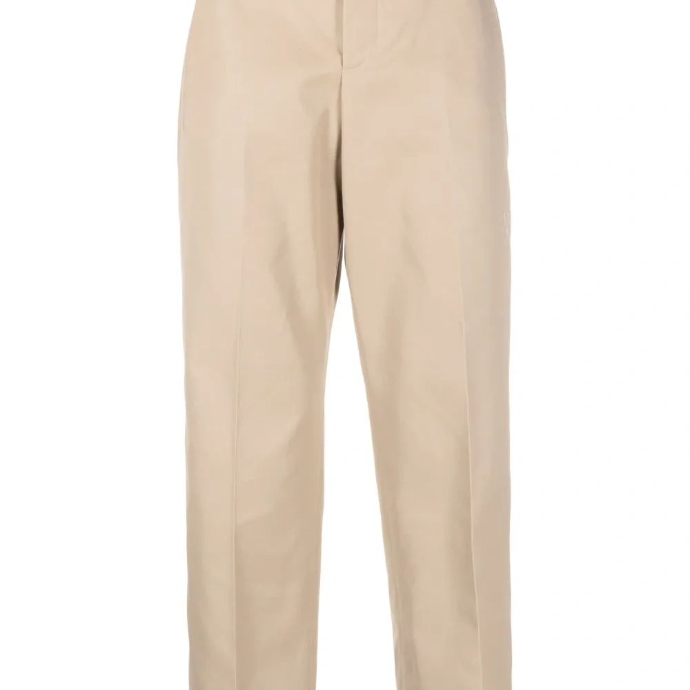 Брюки чинос со складками