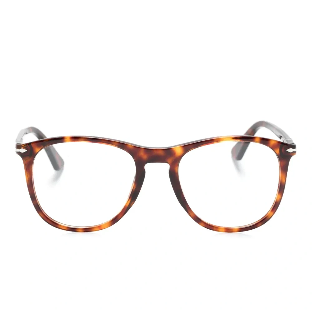 Очки в круглой оправе черепаховой расцветки