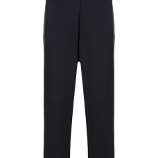 Прямые брюки в рубчик