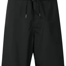 Aquaone logo-print swim shorts