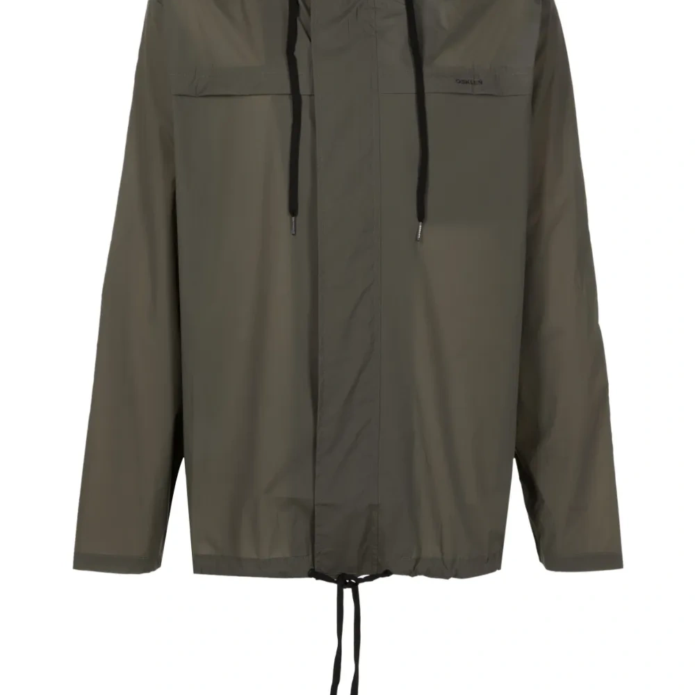 Куртка с капюшоном и логотипом