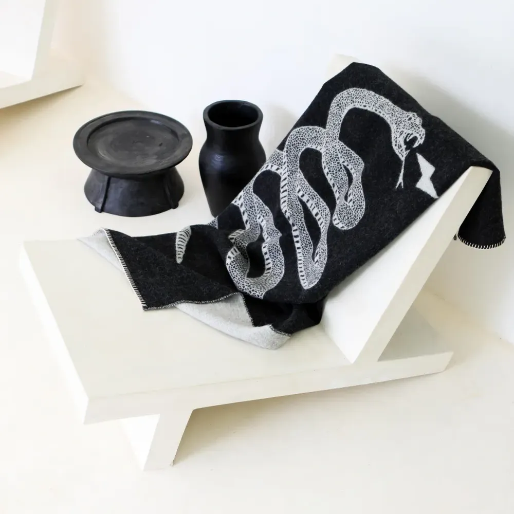 Плед Peyote из шерсти альпаки