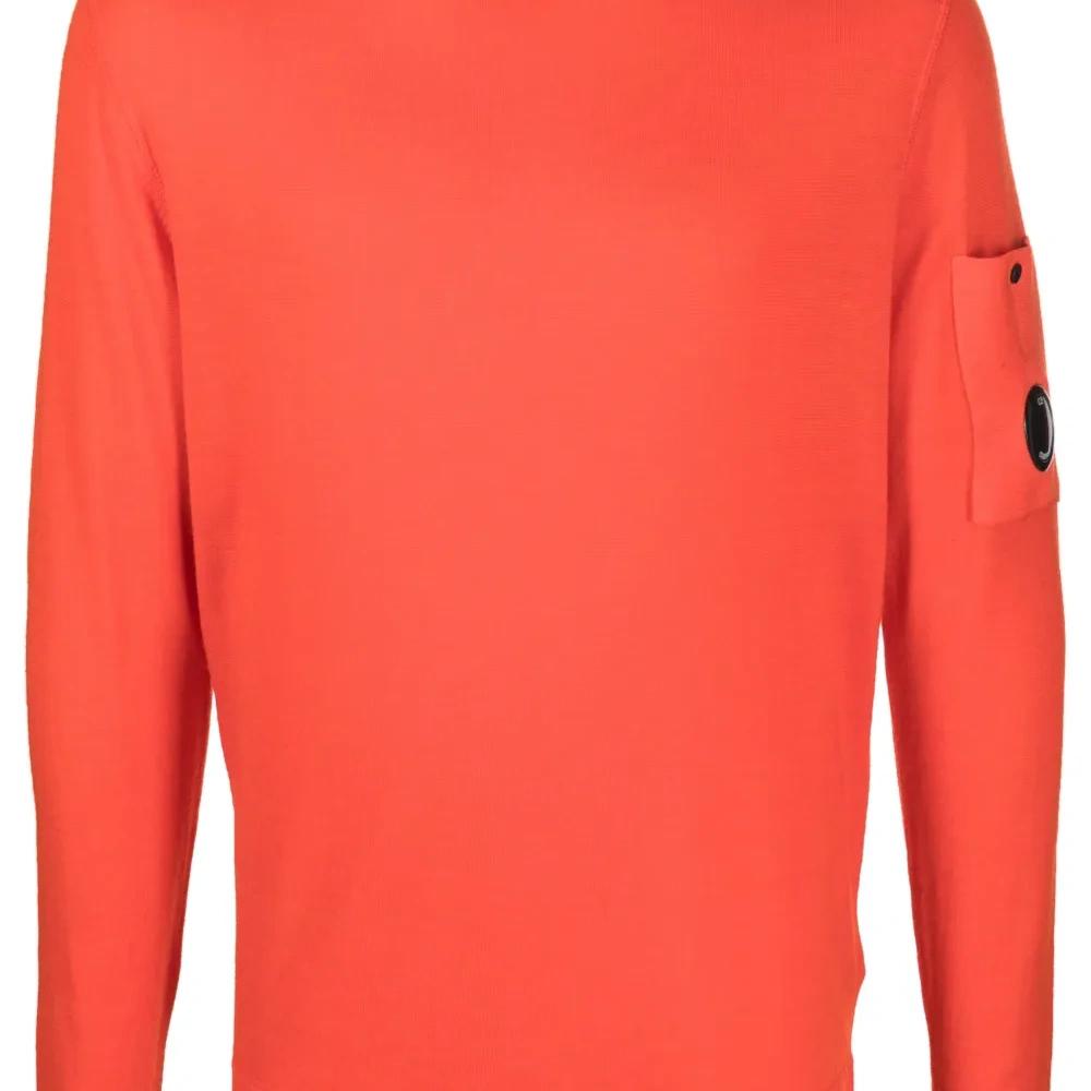 Шерстяной джемпер с декором Lens