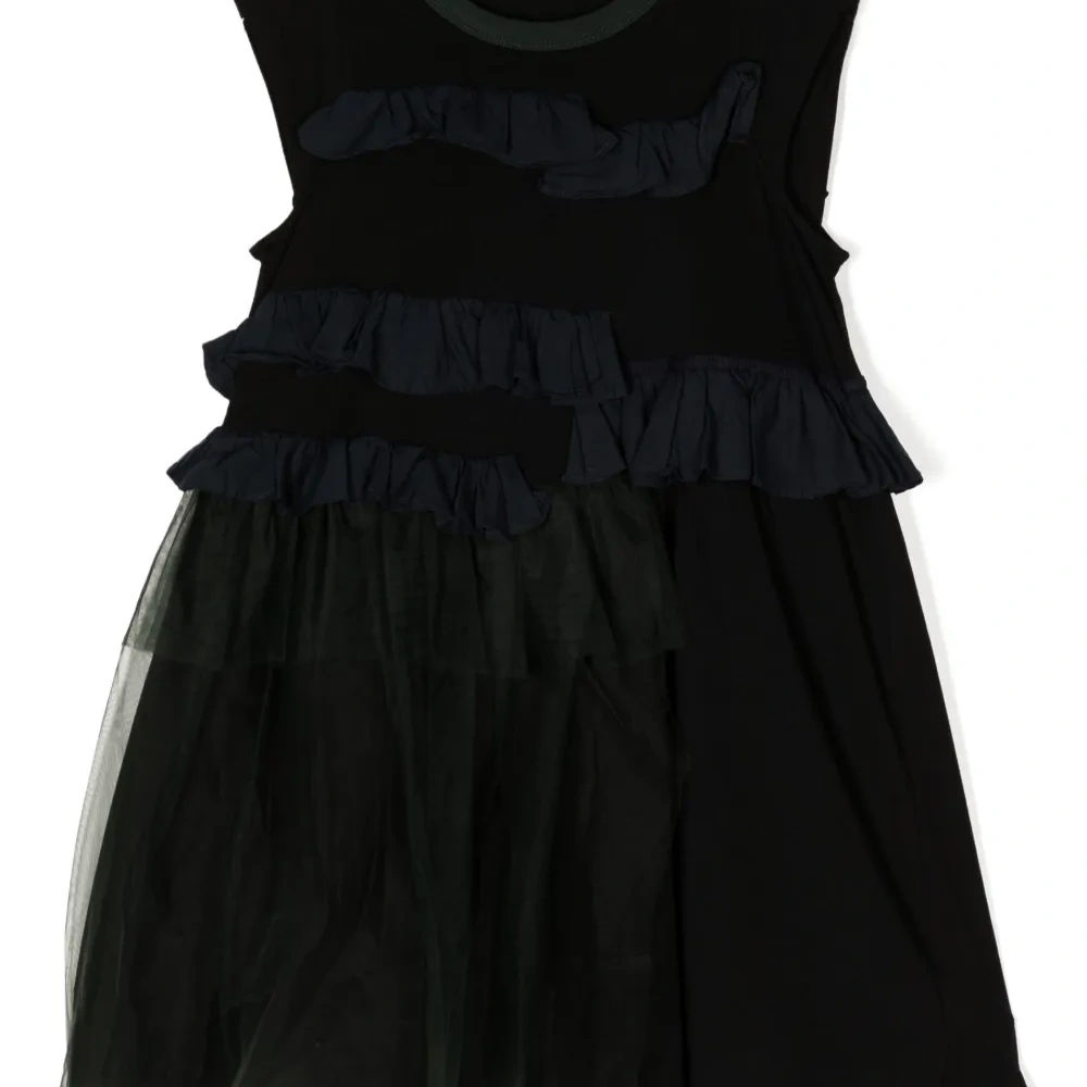 Платье с оборками