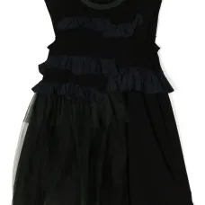 Платье с оборками