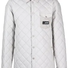 Стеганая куртка с нашивкой-логотипом