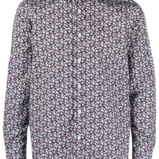 Рубашка с цветочным принтом