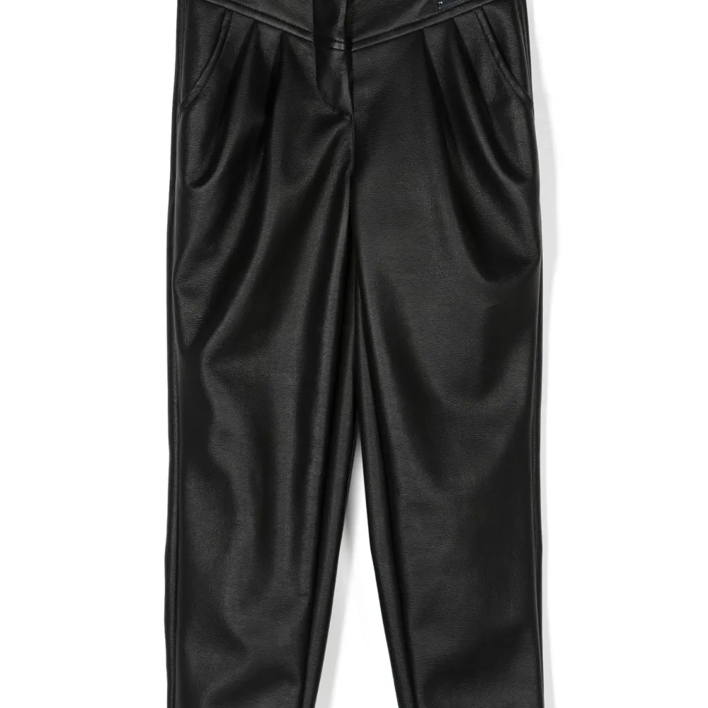 Брюки с нашивкой-логотипом