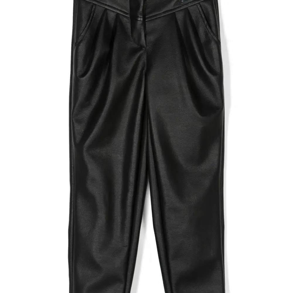 Брюки с нашивкой-логотипом