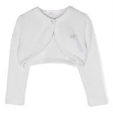 Укороченный кардиган со стразами Укороченный кардиган со стразами