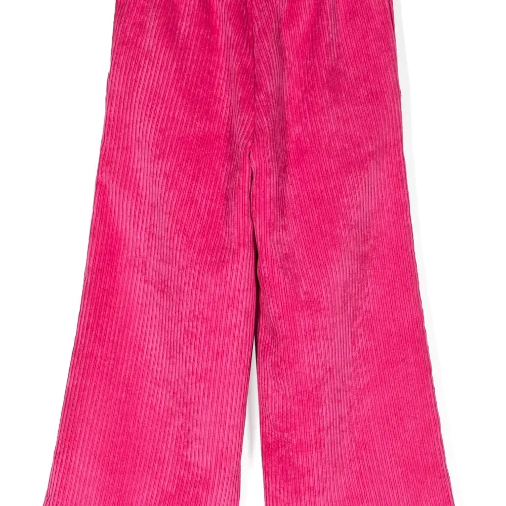 Вельветовые брюки широкого кроя