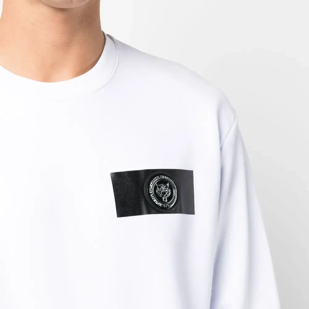 Толстовка с нашивкой-логотипом