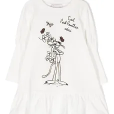 Платье с графичным принтом