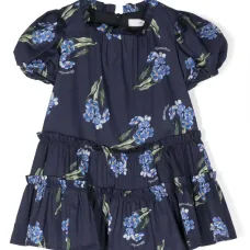 Платье с цветочным принтом