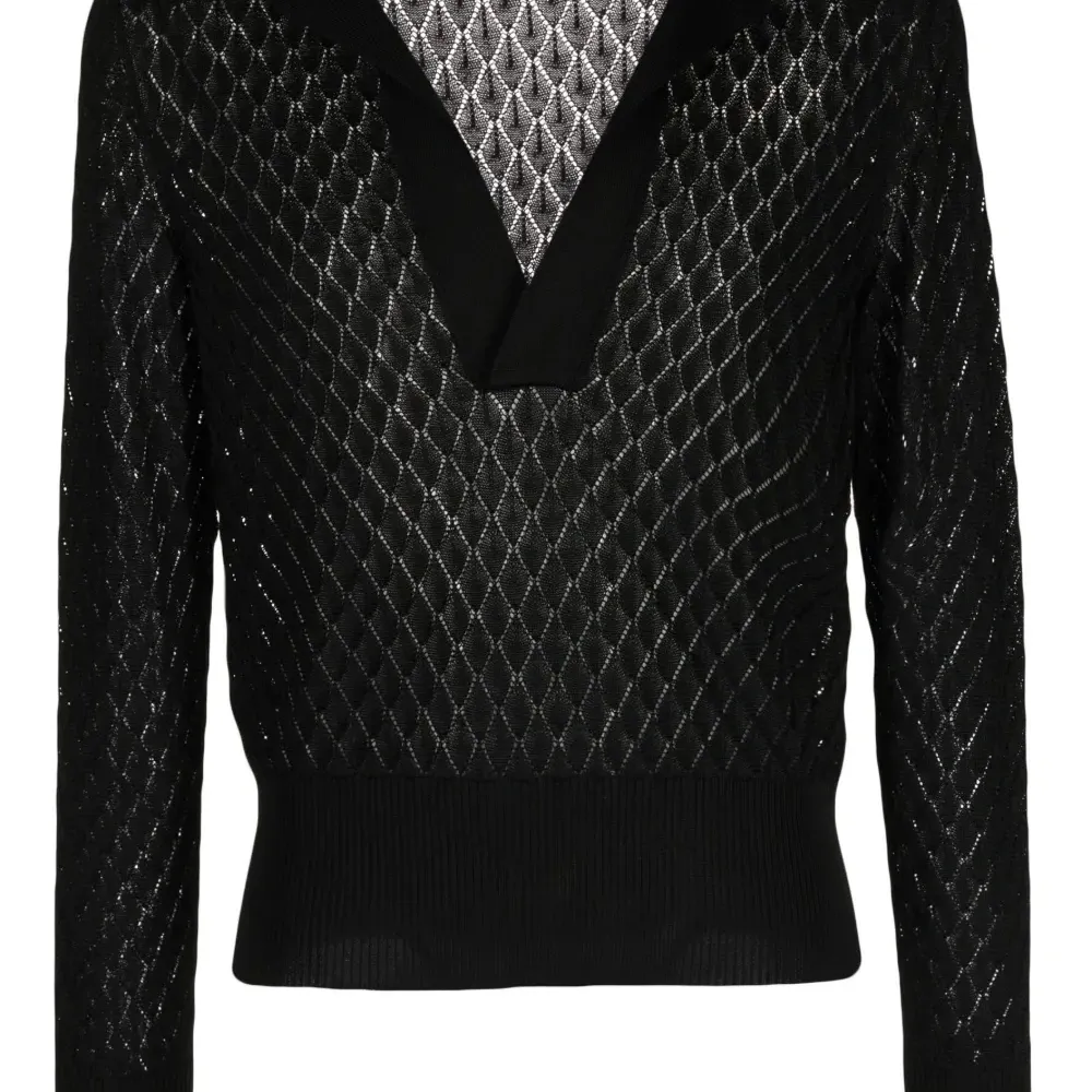 Джемпер с V-образным вырезом