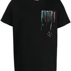 Футболка с эффектом разбрызганной краски