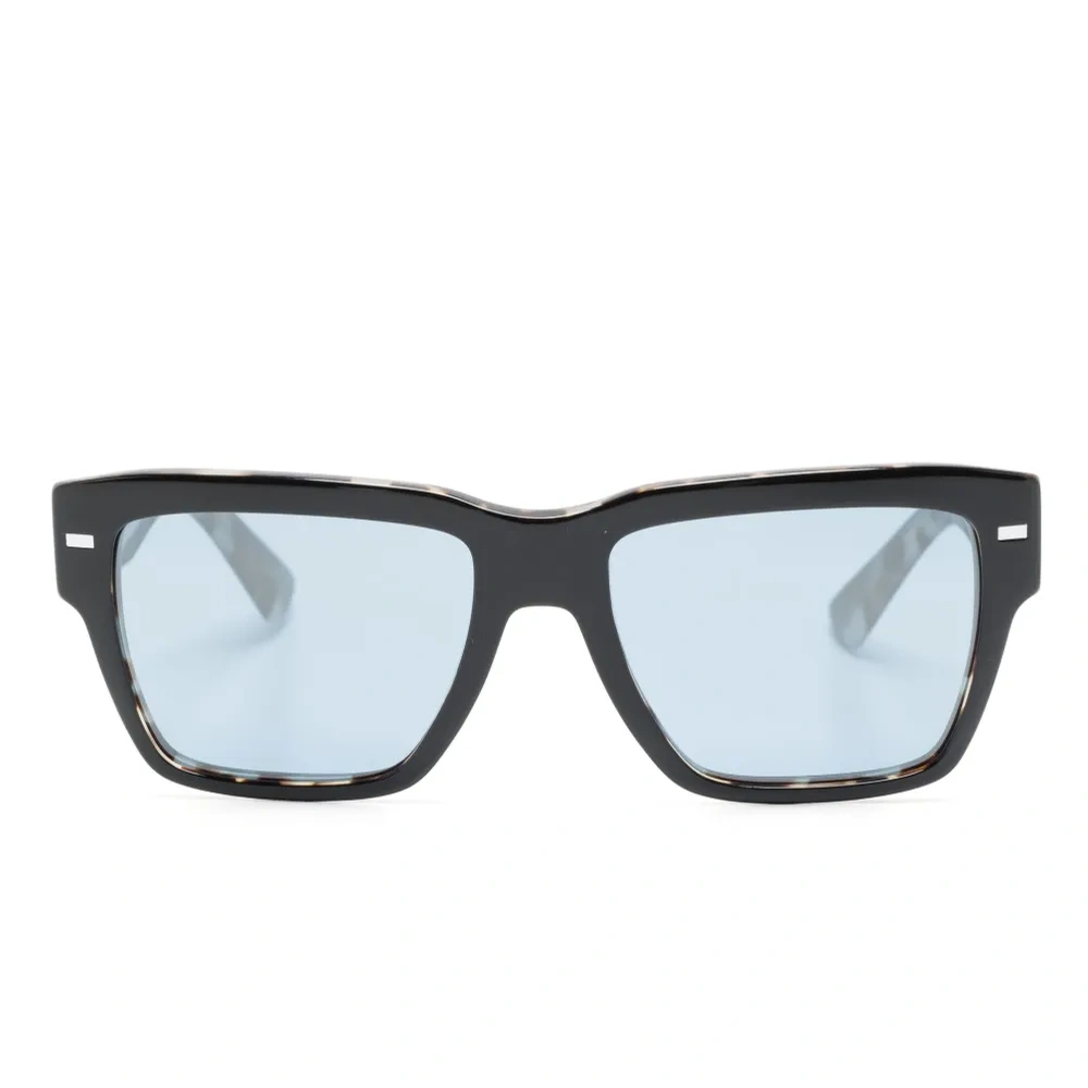 Солнцезащитные очки в квадратной оправе с логотипом