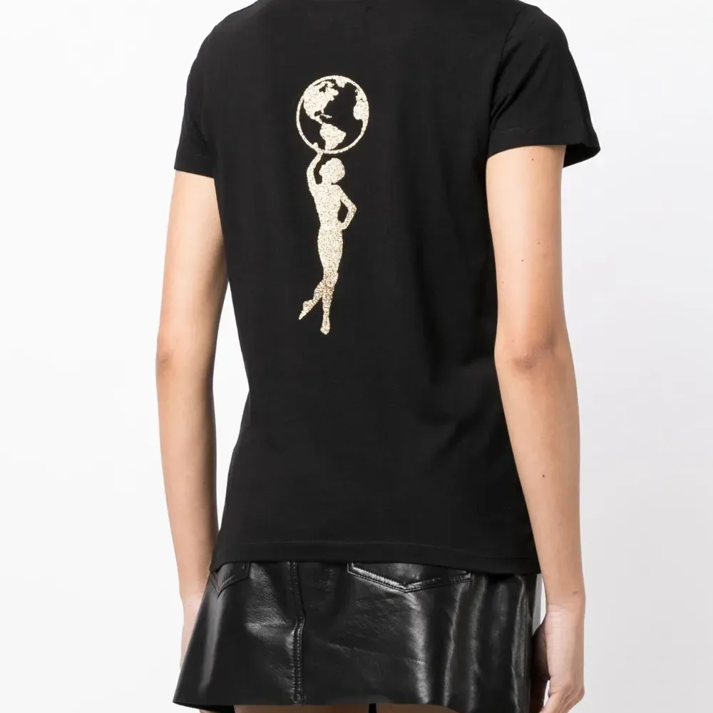 Футболка из джерси с принтом