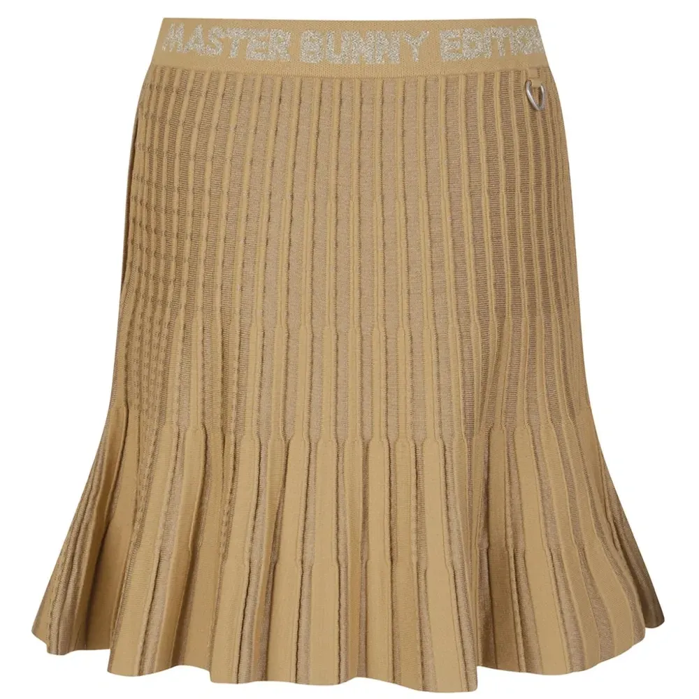 Расклешенная юбка с логотипом